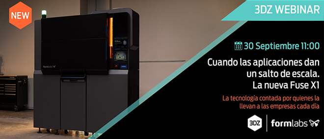 Componentes de gran tamaño y alta capacidad de producción con Fuse X1 Componentes de gran tamaño y alta capacidad de producción con Fuse X1