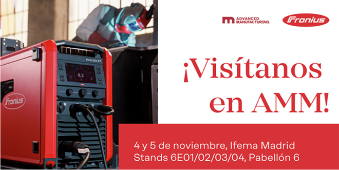 FRONIUS: ¡Nos vemos en Advanced Manufacturing Madrid 2026! FRONIUS: ¡Nos vemos en Advanced Manufacturing Madrid 2026!