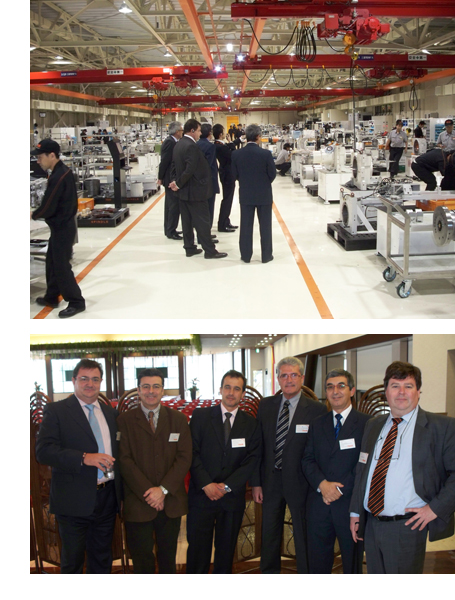 Una delegación de la empresa Intermaher viaja con clientes a la planta de Mazak en Japón