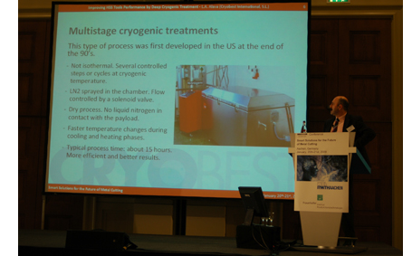 Cryobest presentó en Aachen la ponencia “Improving HSS Tools Performance by Deep Cryogenic Treatment” en el 2º Congreso organizado por el HSS Forum