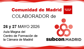  SUBCON.MADRID 2026 ÚNICO SALÓN DE LA SUBCONTRATACIÓN INDUSTRIAL DE LA COMUNIDAD DE MADRID